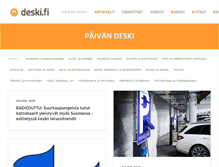 Tablet Screenshot of deski.fi
